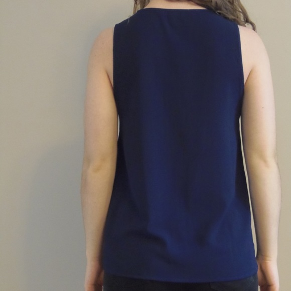 Navy Blue Tank Top - Picture 4 of 4